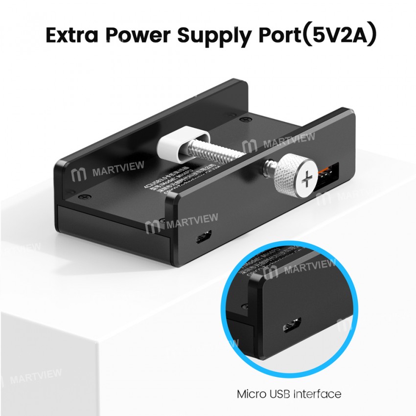Orico Aluminum External 4 Ports Clip-type USB 3.0 HUB