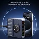 wlx f2-260w-smart-display-desktop-pd31-fast-charging-station-with-15w-magnetic-wireless-charging-10