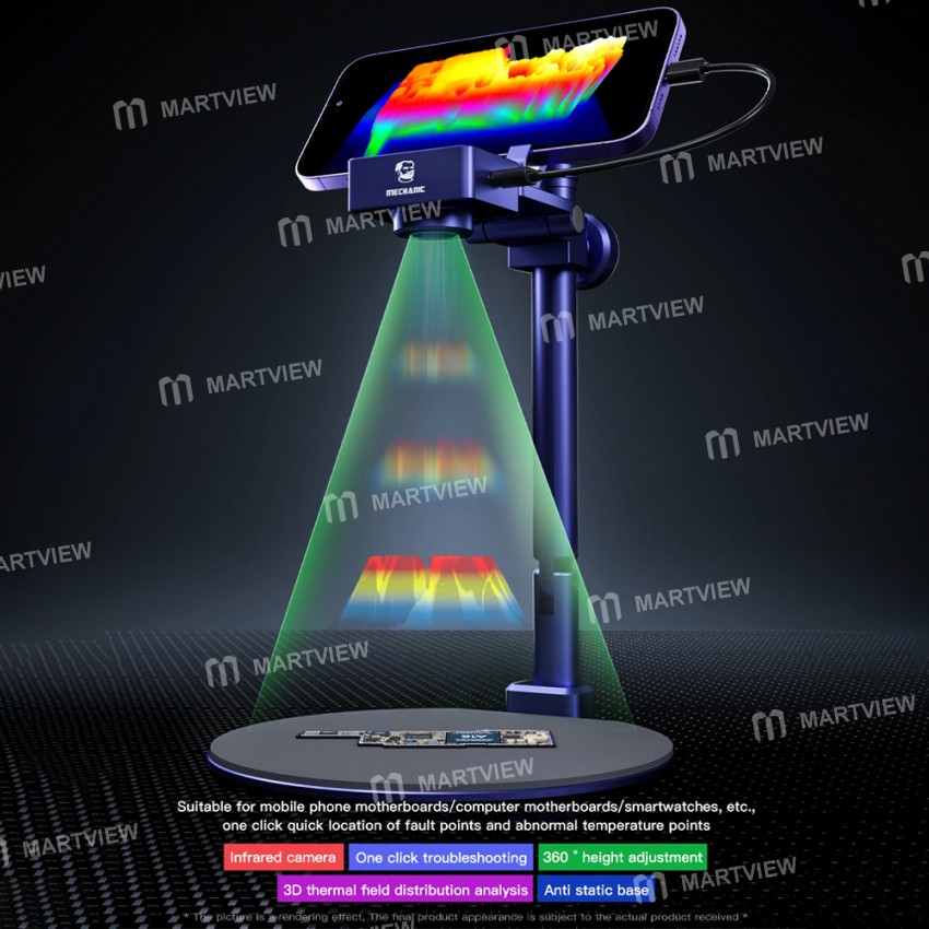 mechanic sti-08-3d-infrared-thermal-camera-repair-diagnosis-instrument-for-motherboard-pcb-repair-2