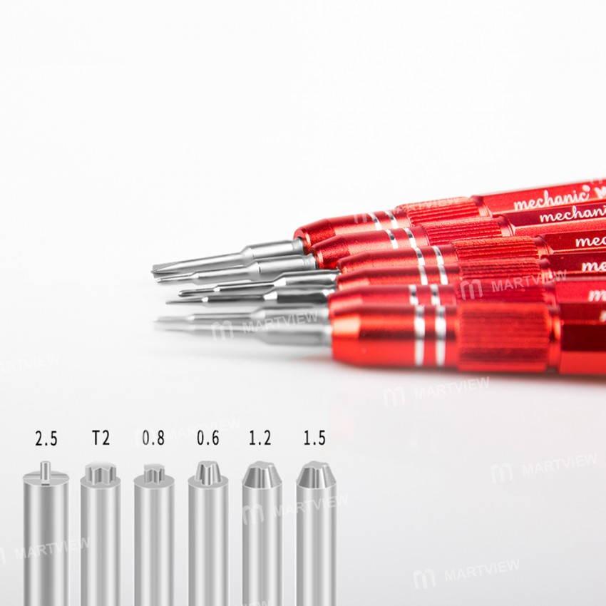 Mechanic Max 3 Non-slip High Precision Aluminum Alloy 3D Screwdriver for Mobile Phone Repair