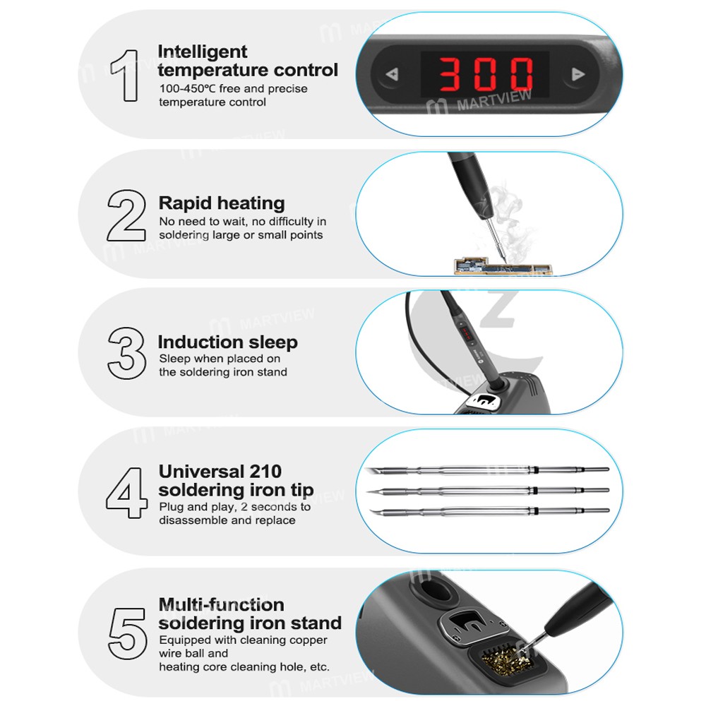 sunshine s210-pro-110w-portable-led-smart-universal-c210-series-electric-soldering-iron-6