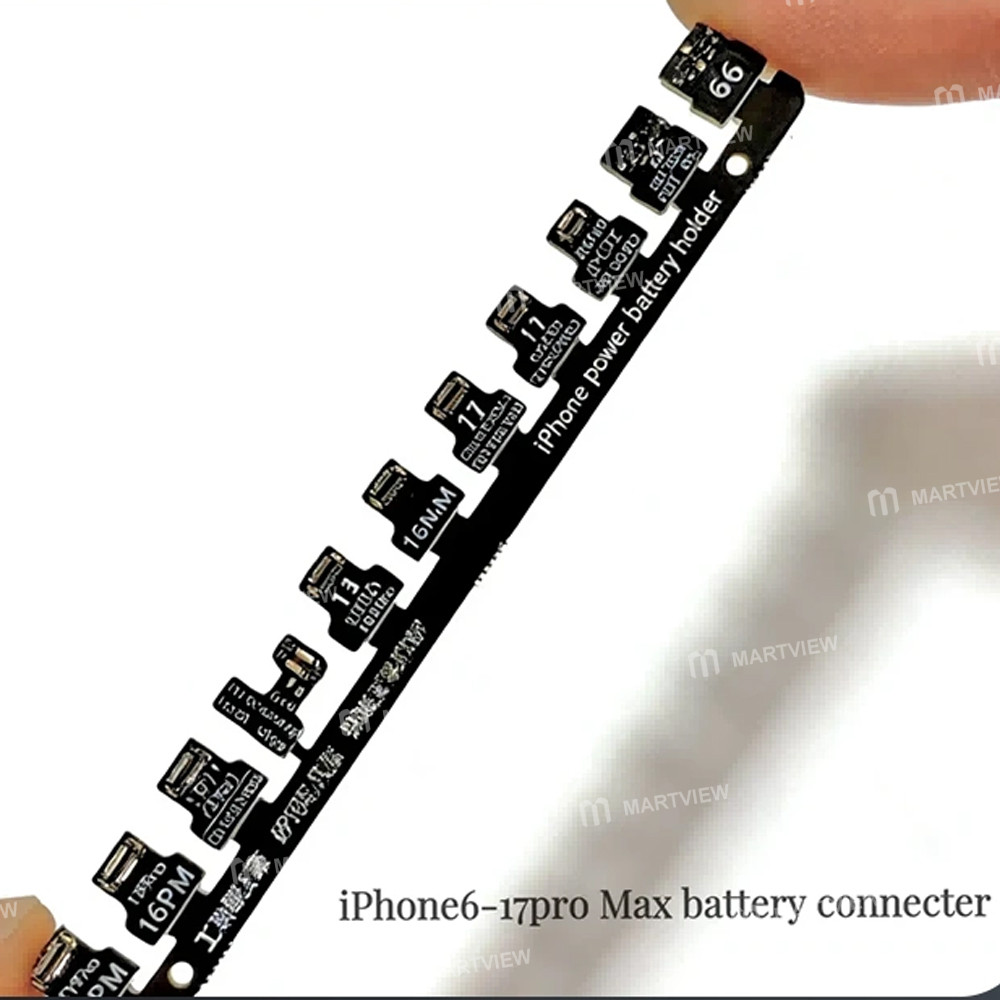 wxy ip-series-motherboard-pcb-power-battery-holder-for-iphone-6g-to-17pro-max-6