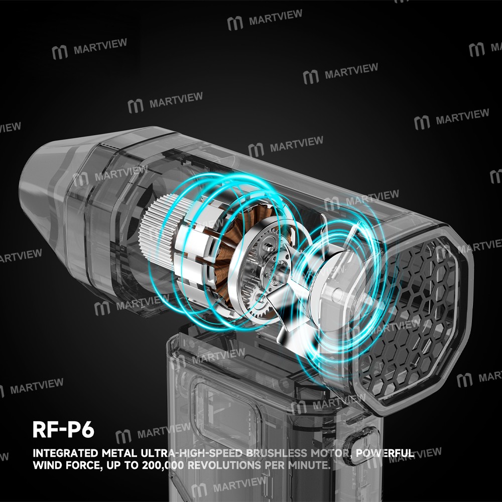 rf4 rf-p6-portable-rechargeable-mini-violent-dust-fan-with-outdoor-night-light-11