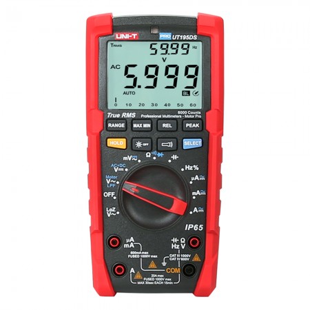 UNI-T UT195DS Professional True RMS AC / DC Digital Multimeter with Low Pass Filter Test / LoZ Test