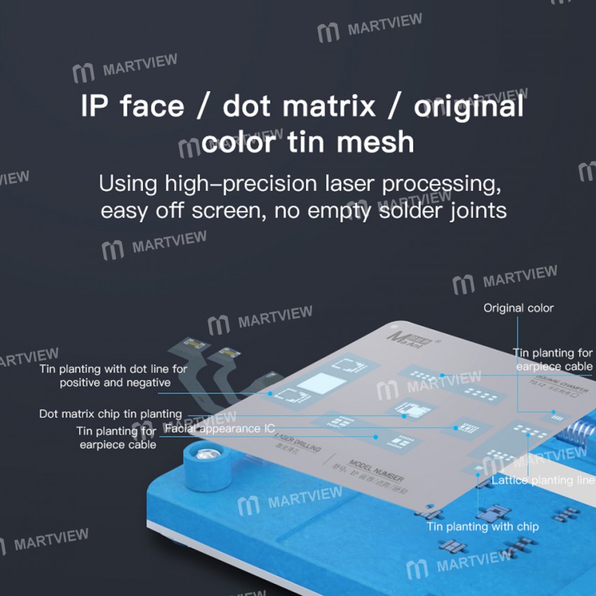 MaAnt MR-01 Face ID Dot Matrix Repair Fixture for iPhone X to 13 Pro Max