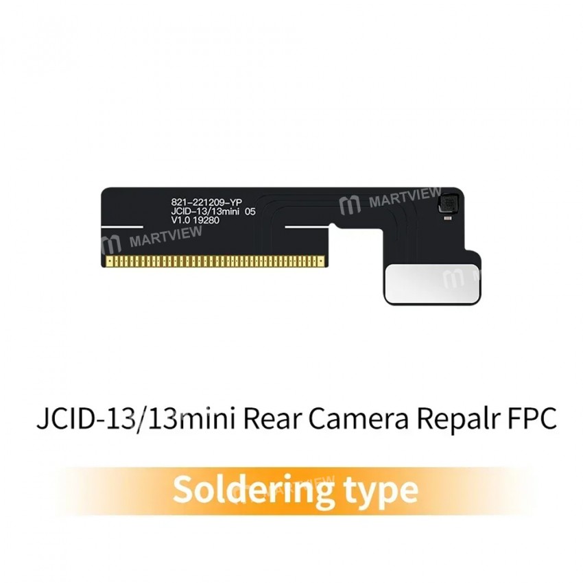 jcid v1se-v1s-pro-rear-camera-flex-cable-welded-version-for-iphone-11-to-14pro-max-8
