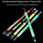 Relife RL-049A Anti Static Double-Headed Machine Rubber Lever Tin Scraper Mobile Phone Removing Glue