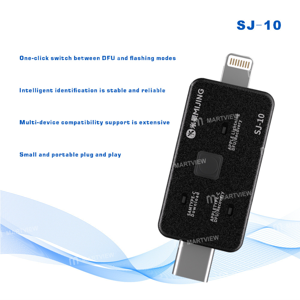 mijing sj-10-lightning-type-c-dfu-brush-box-for-entering-dfu-recovery-samsung-download-modes-6