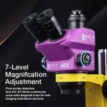 luban lb-6560-65-60x-wet-eye-grade-stereo-continuous-zoom-4k-trinocular-microscope-with-big-base-6