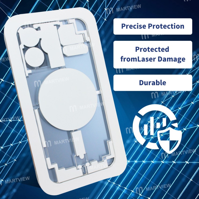 M-Triangel iPhone 13 Series Back Cover Laser Protection Mold for TBK Laser Separation Machine