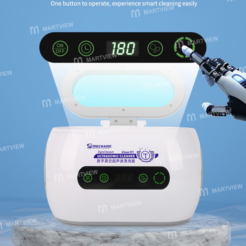 Mechanic iClean DV 600ml Vaccum Ultrasonic Cleaning Machine