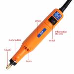 HiLDA JD5206 36V Mini Electric Grinder Jade Carving Polishing Micro Drill Engraving Pen Rotary Tool