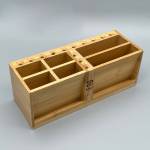 Amaoe M63 Bamboo Storage Stand Box Rack