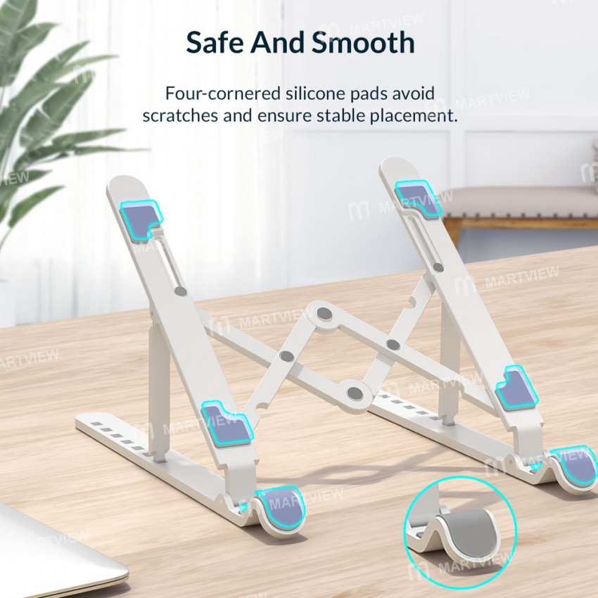 Orico PFB-A23 / A24 Portable 7-speed Adjust Foldable ABS / POM Laptop Stand for MacBook Tablets