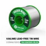 Kailiwei 200g / 500g 99.3%Sn Lead-Free Rosin Core Solder Tin Wire