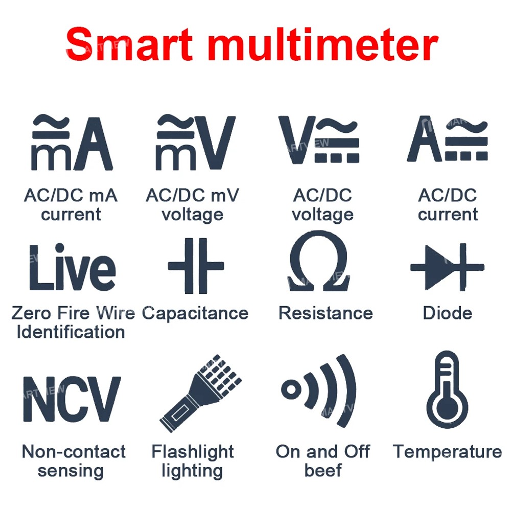 tooltop et8135-portable-color-display-intelligent-auto-identification-burn-proof-multimeter-6