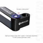 mijing mj4010-32mm-360-universal-metal-swing-arm-liftable-fixed-stand-with-slide-rails-8