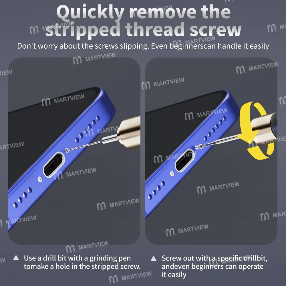lanrui u8-alloy-sliding-thread-drill-bit-for-removes-stripped-thread-screws-2