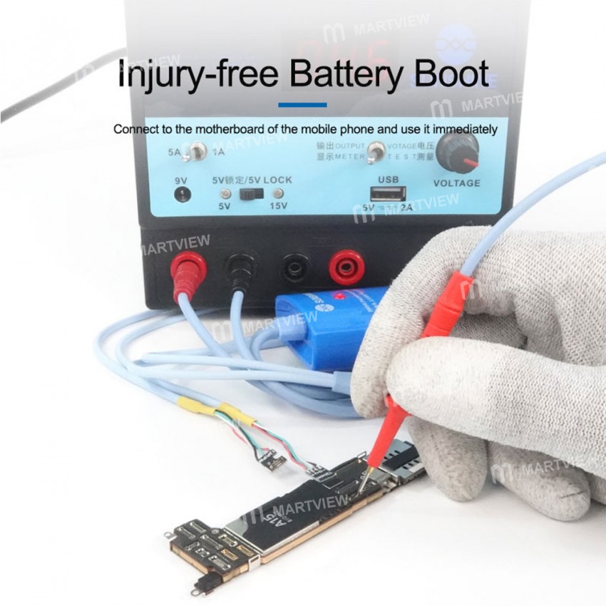 Sunshine SS-908D IP13 Series Dedicated Power Boot Cable for iPhone 13/13 Mini/13 Pro/13 Pro Max