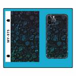 Universal 8inch Mobile Phone Animated Rainbow Color Back Film for Martview SP-01 Intelligent Cutting