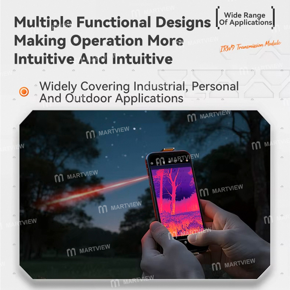 qianli irw9-back-mounted-wireless-infrared-thermal-imaging-transmission-module-compatible-with-infir