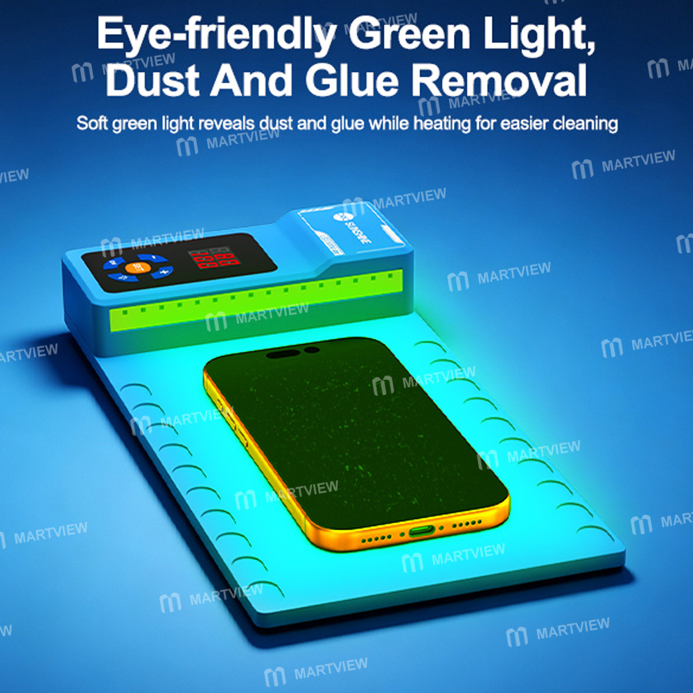 sunshine ls3-mini-v20-105-inch-lcd-screen-remover-heating-separator-pad-with-green-dust-detection-10