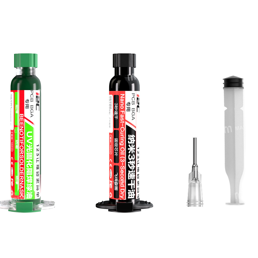 i2c quick-drying-type-solder-mask-white-oil-solder-mask-green-oil-dedicated-motherboard-jumper-wire-