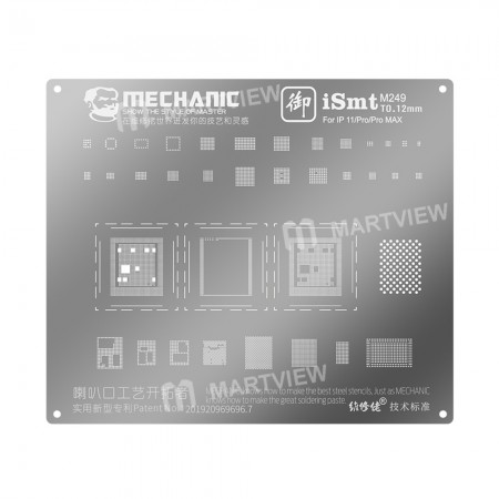 Mechanic iSmt Horn Design Universal BGA Plant Stencil Net for iPhone 11 / 11 Pro / 11 Pro Max