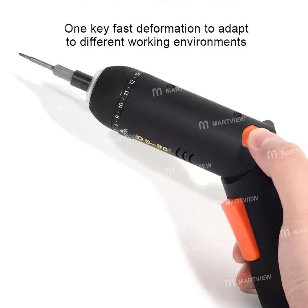 ds 901-straight-gun-dual-electric-powerful-impact-screwdriver-with-10pcs-bits-3