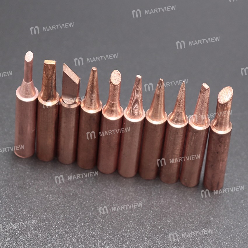 900M-T 936 Series Pure Copper Soldering Iron Tip - 10pcs