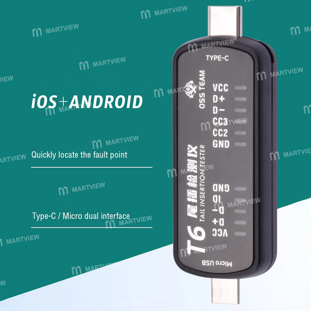 oss t6-type-c-micro-usb-charging-port-tester-for-iphone-and-android-phones-2