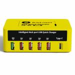 kailiwei klw-818-6-port-intelligent-pdqc-30-usb-quick-charger-with-led-display-2