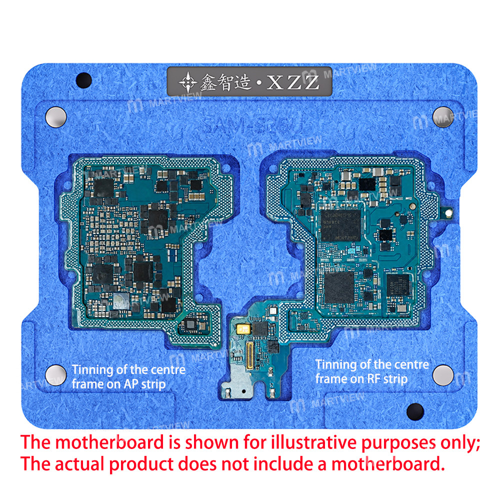 xzz ar-series-sam-motherboard-middle-layer-planting-tin-platform-for-samsung-galaxy-s26-ultra-3