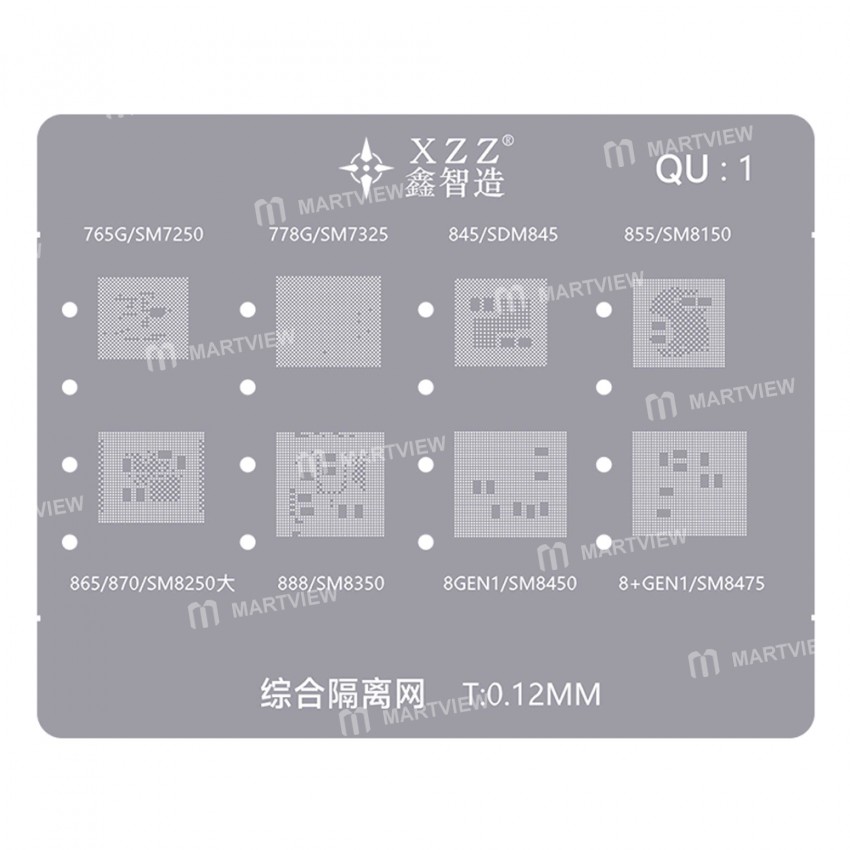 xzz l23-cpu-universal-bga-reballing-stencil-platform-5