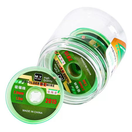Mr.Yang 2015 / 2020 2.0mm Width High-Quality Anti-Static Low-Residue Solder Wick
