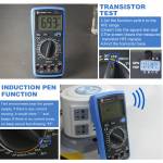 Sunshine DT-890N Digital Handheld Intelligent Voltage Current Test Meter Handheld LCD Screen Digital