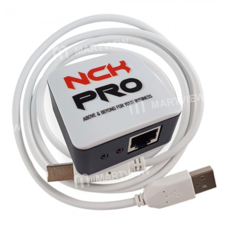NCK Pro White Color Box + USB Cable - Without Card