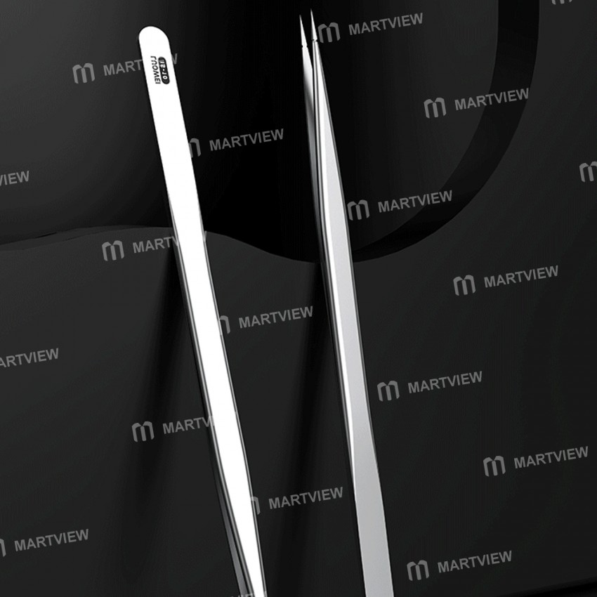 luowei is-10-precision-stainless-steel-super-hard-anti-static-flying-line-tweezer-8