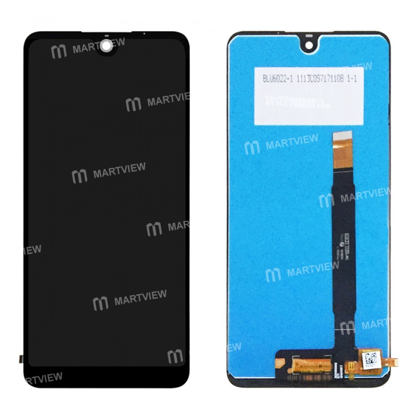 LCD Display Touch Screen Digitizer Assembly Replacement for Wiko View 2 - Black