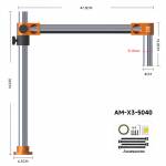 amaoe am-x3-series-360-degree-rotating-lift-adjustable-microscope-swing-arm-stand-10