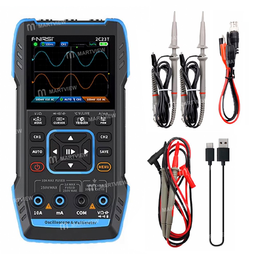 fnirsi 2c23t-handheld-3-in-1-dual-channel-digital-oscilloscope-multimeter--signal-generator-12