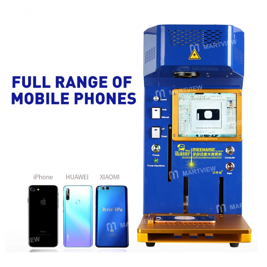 Mechanic iLaser Auto Laser LCD Screen Remover Back Glass Laser Separating Engraving Machine