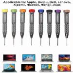 Jabeud 8-in-1 Mac Jab.S 2D Laptop Screwdriver Set for MacBook Air Pro Disassembly Repair