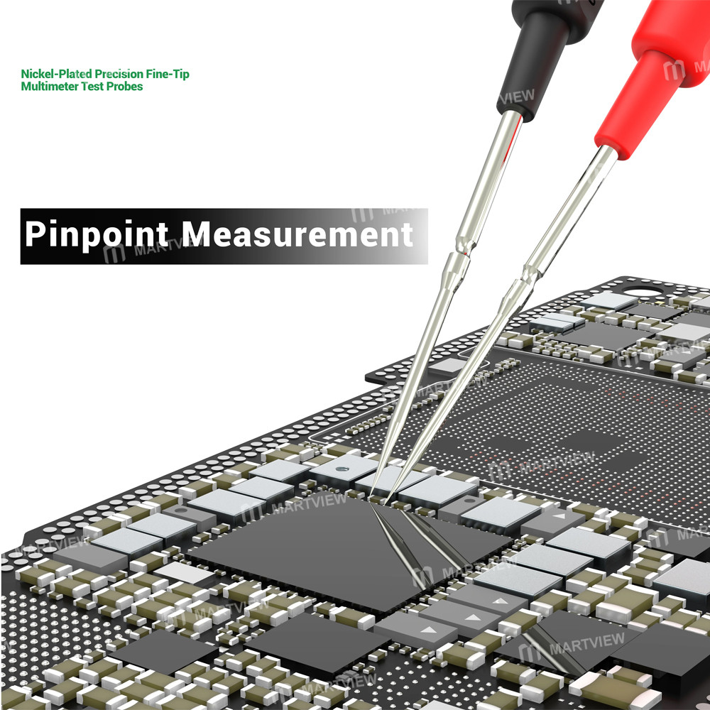 2uul mt02-nickel-plated-precision-fine-tip-multimeter-test-probes-line-1