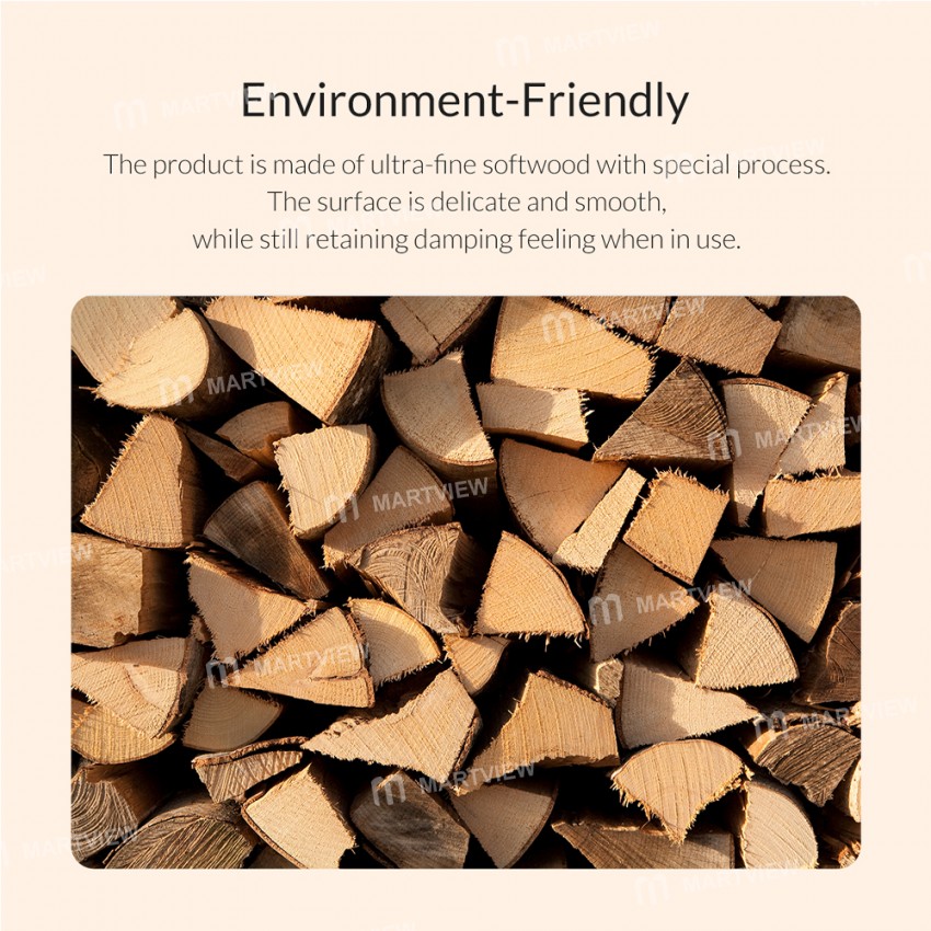 Orico Large Anti-slip Natural Cork Double-side Desk Mouse Pad for PC Laptop