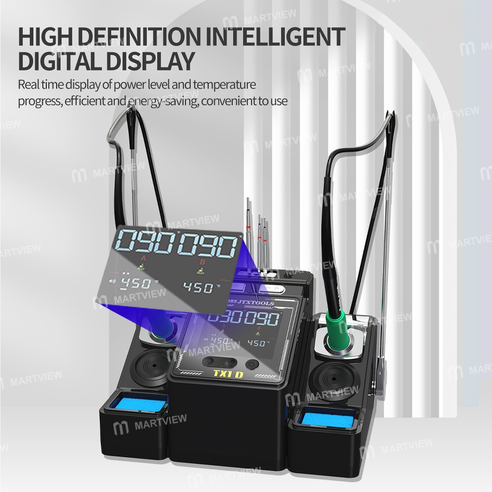 jtx tx1d-dual-station-smart-soldering-rework-station-compatible-with-210-245-115-handles-4