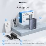 Orico TB3-S3 15-in-1 4K HDMI Thunderbolt 3 40Gbps Type-C Multi-function Docking Station