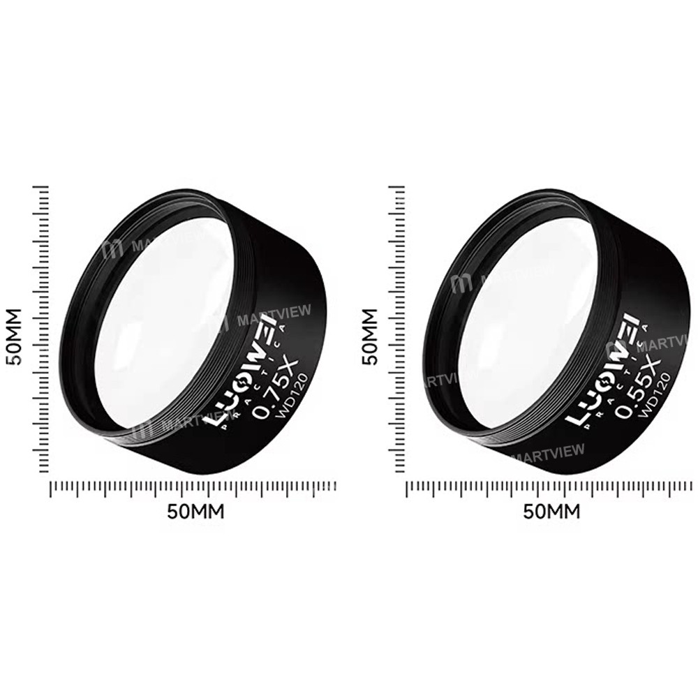 luowei wd120-055x075x-high-refractive-index-hd-microscope-auxiliary-objective-5