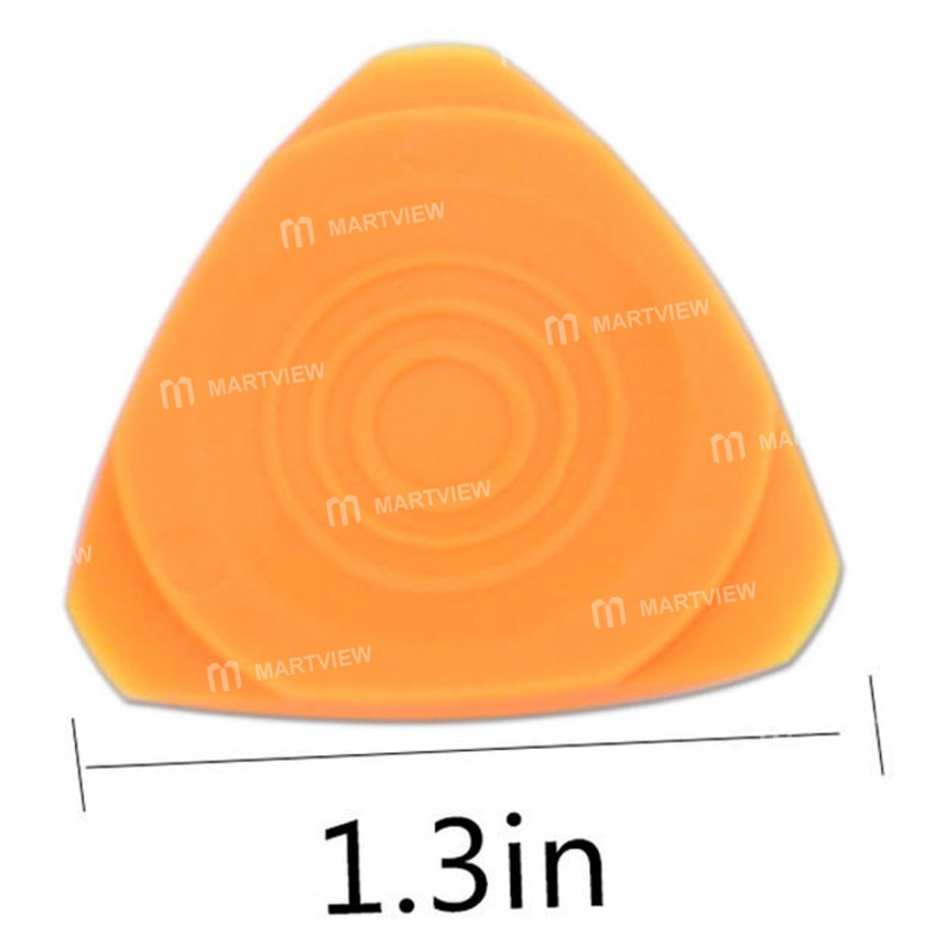 Jakemy OP014 Anti-static Plastic Triangular Disassembly Sheet for Mobile Phone Tablet Repair - 10Pcs