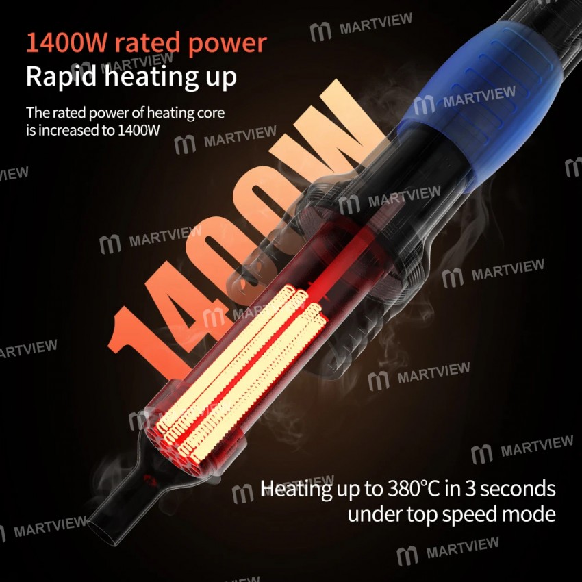 aixun h314-1400w-intelligent-digital-high-power-hot-air-gun-desoldering-station-5